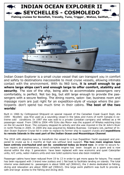 INDIAN OCEAN EXPLORER II SEYCHELLES