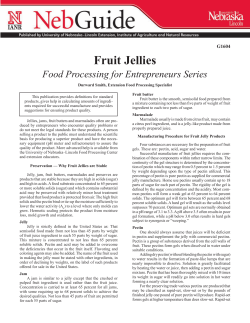 Fruit Jellies - Penn State Extension