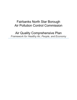 Fairbanks North Star Borough Air Pollution Control Commission Air