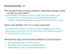 Energy Fundamentals, Energy Use in an Industrial Society
