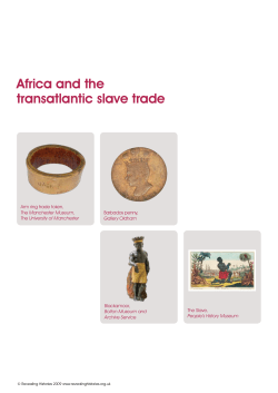 Africa and the transatlantic slave trade