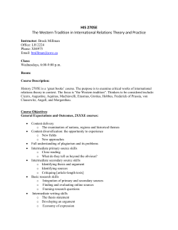 Syllabus - Western History Department