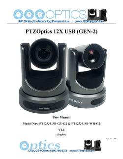 PTZOptics 12X USB (GEN-2)
