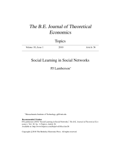 Social Learning in Social Networks