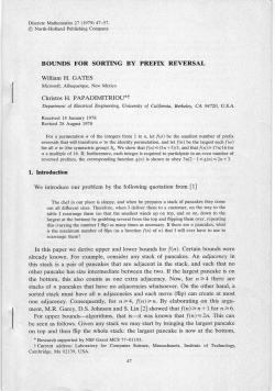 Bounds for sorting by prefix reversal