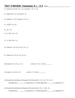 TEST 5 REVIEW