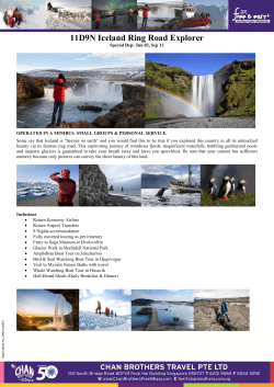 11D9N Iceland Ring Road Explorer