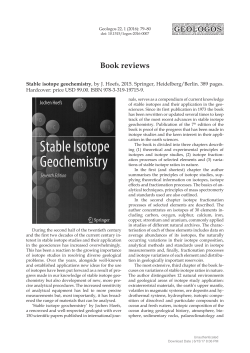 Book reviews