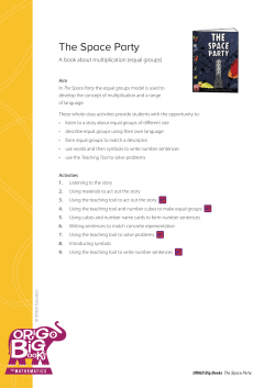 The Space Party - Teacher Superstore