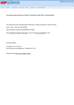 Accurate measurements of Optical Turbulence with Sonic