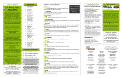 MINISTRY EVENTS FAMILY UPDATES Sentence Sermons (Part II)