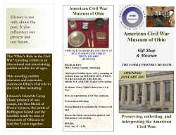 ACWMO Tiffin Visitor Brochure Temporary