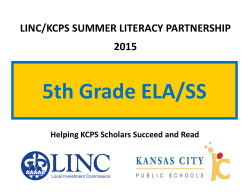5th Grade ELA/SS