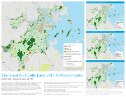 The Trust for Public Land 2016 ParkScore index