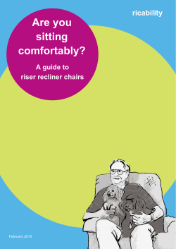 Riser recliner chairs