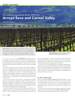 Arroyo Seco and Carmel Valley