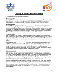 School Announcements