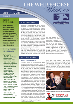 the whitehorse - Whitehorse Business Group