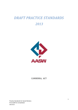 draft practice standards