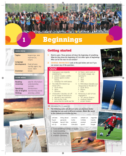 Sample Unit - National Geographic Learning