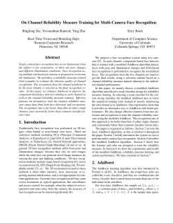On Channel Reliability Measure Training for Multi