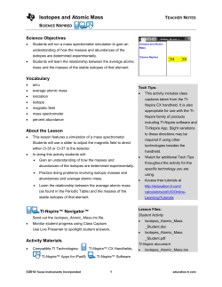 Teacher Notes PDF - TI Education