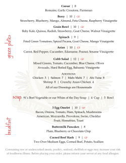 3 Egg Omelet | 10 | GF Bacon, Onions, Tomato, Ham, Spinach