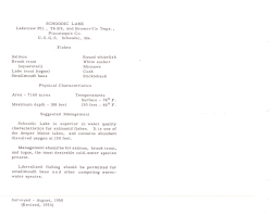 SCHOODIC LAKE Lakeview PIt.. T4 R9. and Brownville Twps