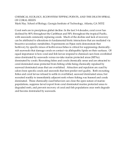CHEMICAL ECOLOGY, ECOSYSTEM TIPPING