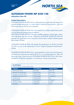 AUTOGEAR POWER MP 85W-140