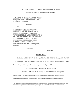 Jesuit Complaint Final - Uncertified