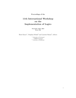 Preliminary proceedings (4.5 MB PDF)