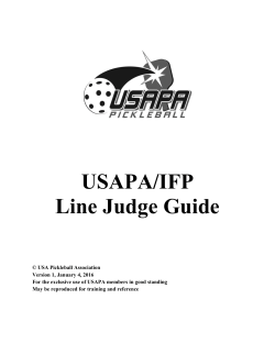 USAPA/IFP Line Judge Guide