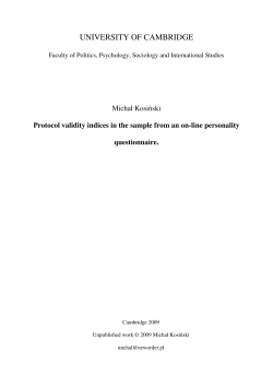 UNIVERSITY OF CAMBRIDGE