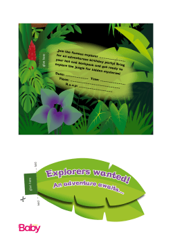Explorers wanted!