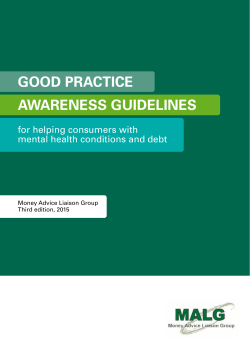 Good practice awareness Guidelines