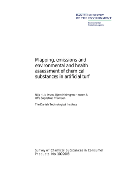 Mapping, emissions and environmental and health assessment of