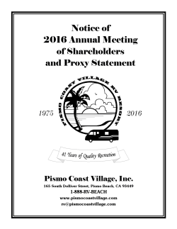 pismo coast village, inc - Pismo Coast Village RV Resort