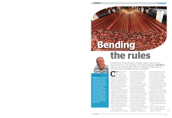 Bending the rules - Installer Online