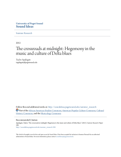 The crossroads at midnight: Hegemony in the music