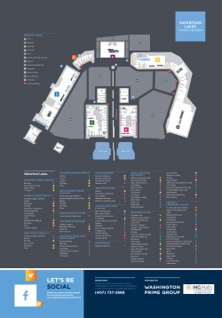 Mall Map - Waterford Lakes Town Center