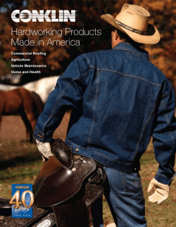 Hardworking Products Made in America