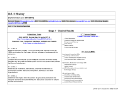 US History II Unit 3