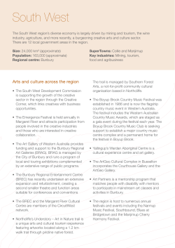 South West - Department Of Culture And The Arts