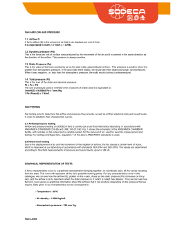 FAN AIRFLOW AND PRESSURE 1.1. Airflow Q A fanʼs airflow (Q