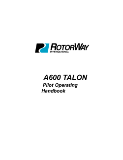 rotorway a600 poh