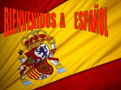 Spanish Assessment Topics year 7