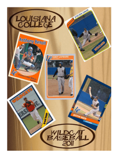 2011 Media Guide - Louisiana College