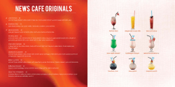 NEWS CAFe ORIGINALS