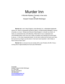 Murder Inn - Ravenwriters